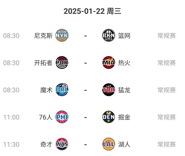 NBA常规赛2022-2023什么时候开始；nba2021-2022常规赛什么时候开始