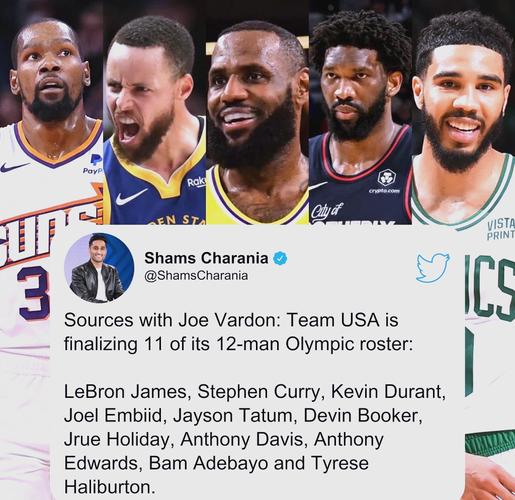 美国男篮名单；奥运会美国男篮名单